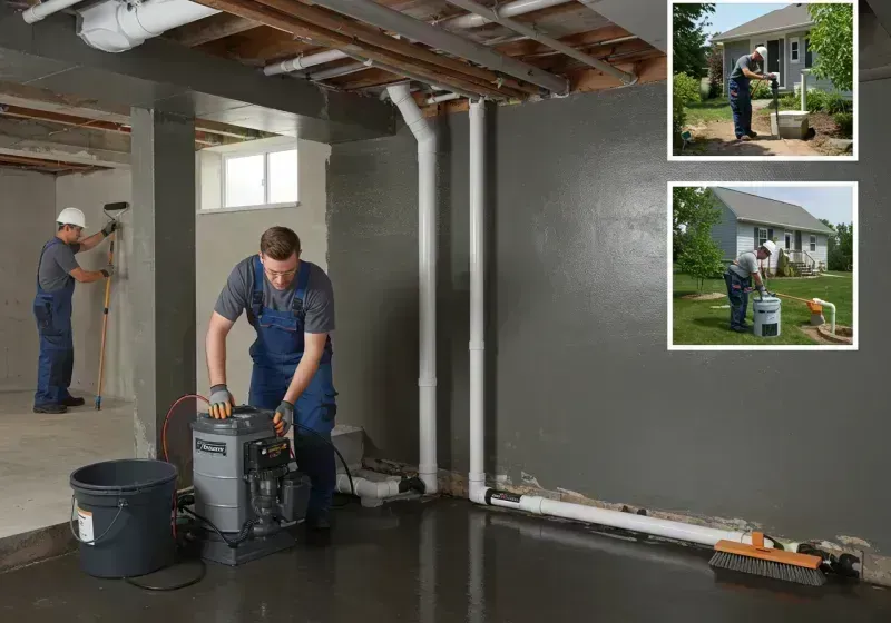 Basement Waterproofing and Flood Prevention process in Evergreen Park, IL